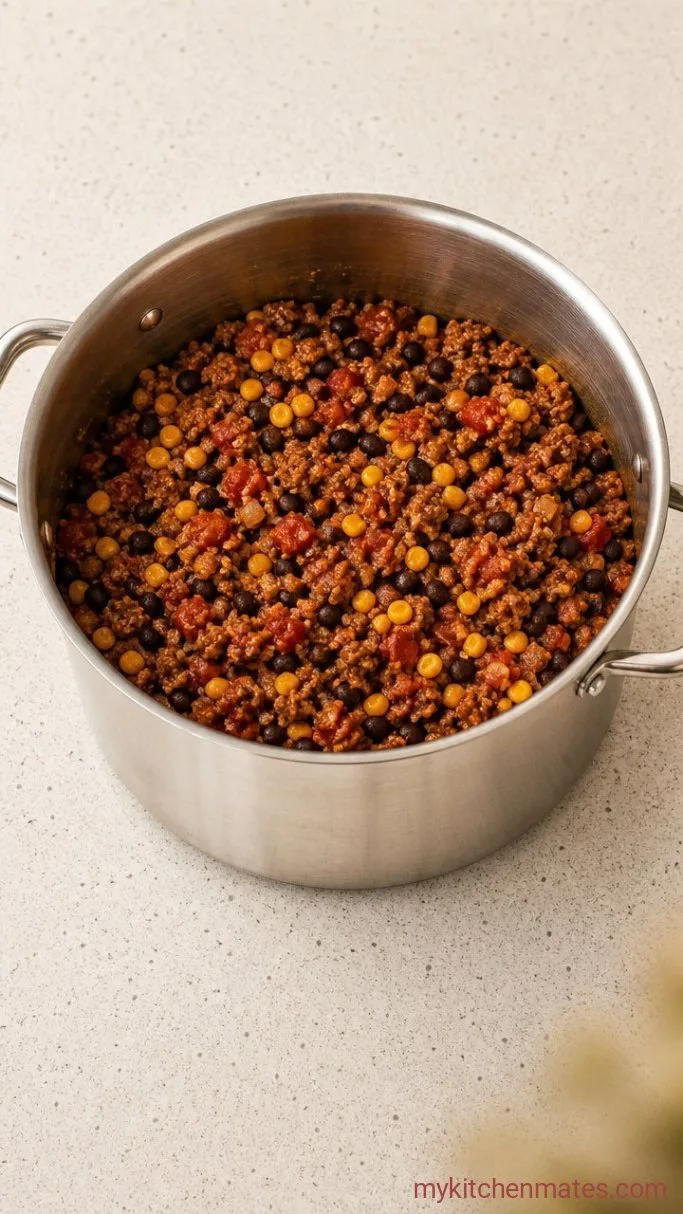 Step 2: Add the Spices and Veggies