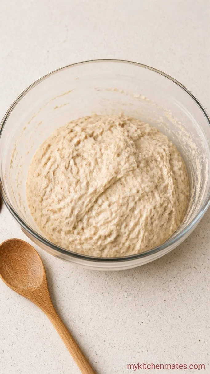 Step 2: Add the Starter and Salt