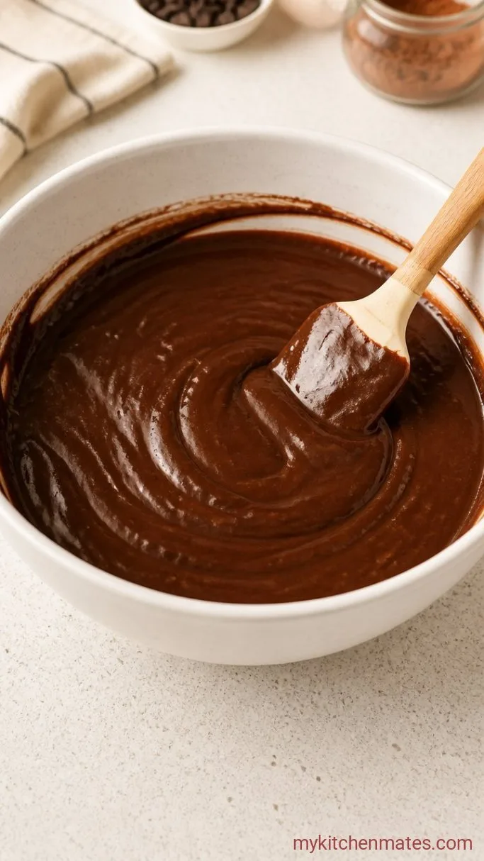 Step 2: Add the Wet Ingredients and Coffee