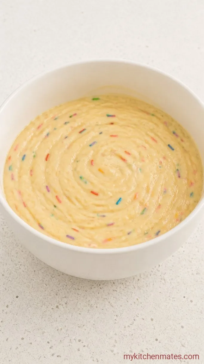 Taylor Swift Birthday Cake (Funfetti Layer Cake with Vanilla Buttercream) Step 2: Add the Wet Ingredients