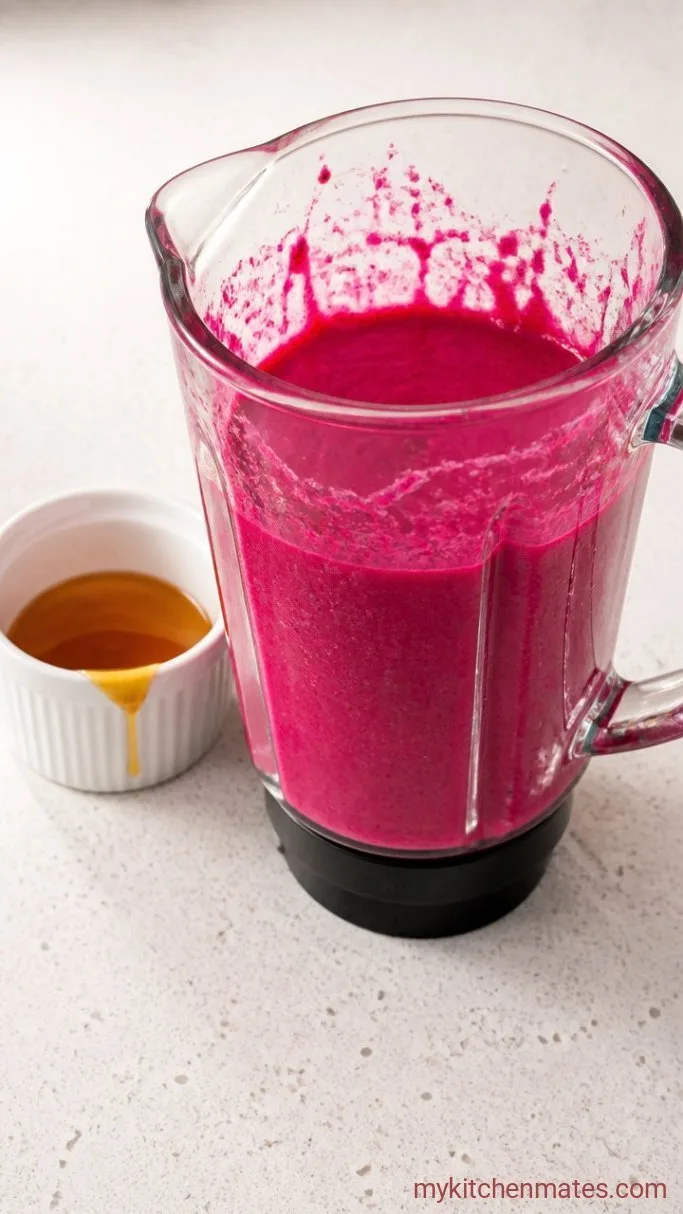 3-Ingredient Strawberry Yogurt Smoothie Step 2: Adjust the Sweetness and Body