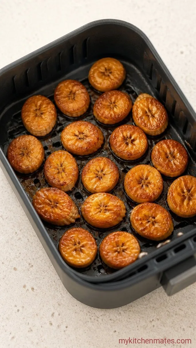 Step 2: Air Fry the Bananas