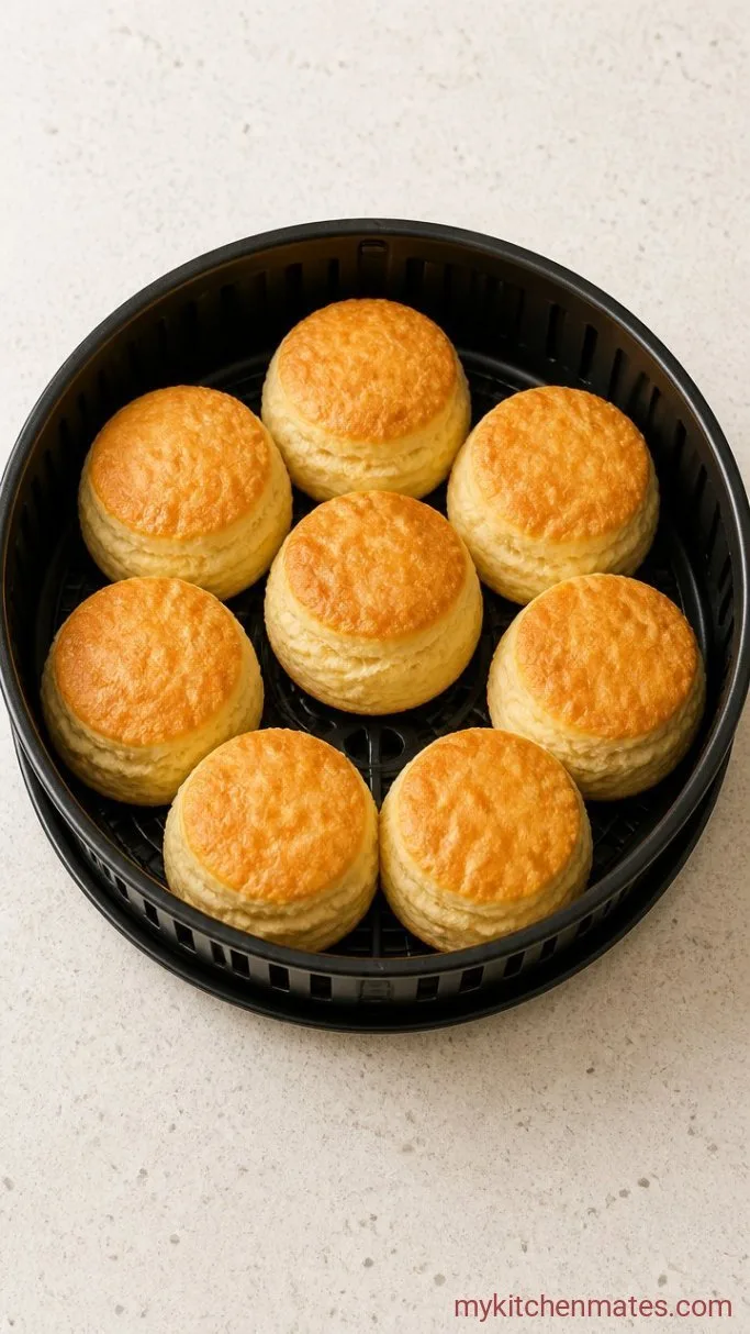 Step 2: Air Fry the Biscuits