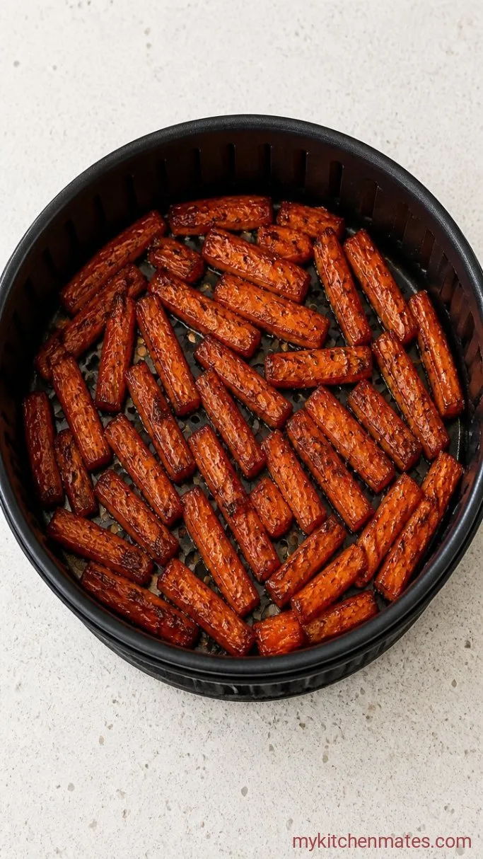 Step 2: Air Fry the Carrots