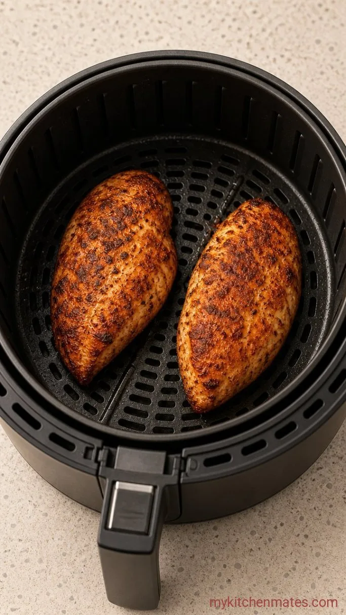 Step 2: Air Fry the Chicken