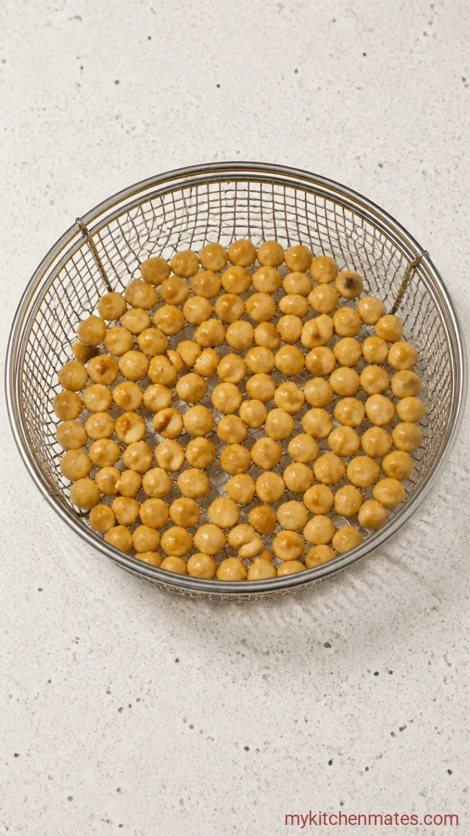 Step 2: Air Fry the Chickpeas