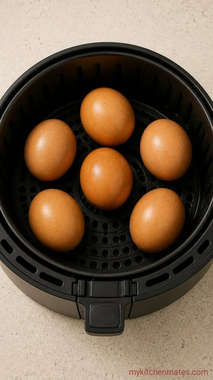 Step 2: Air Fry the Eggs