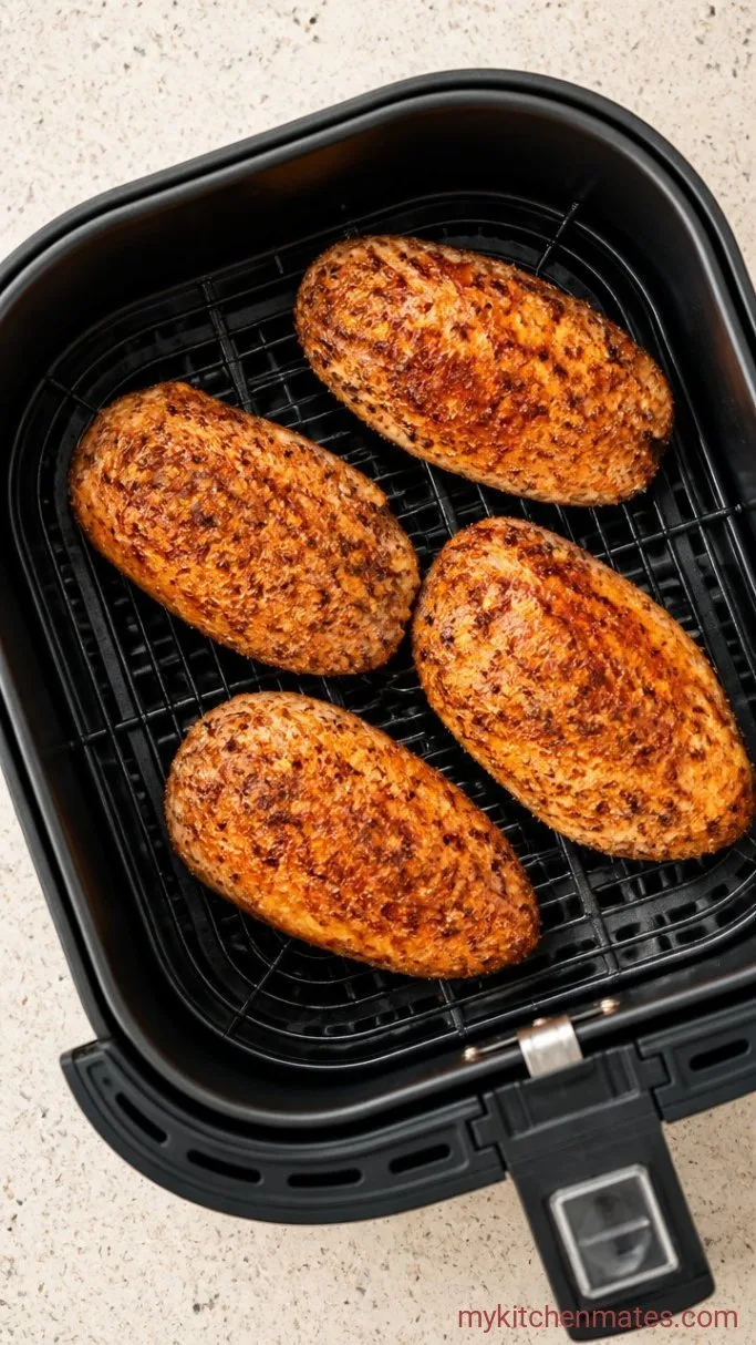 Step 2: Air-Fry the Mahi Mahi