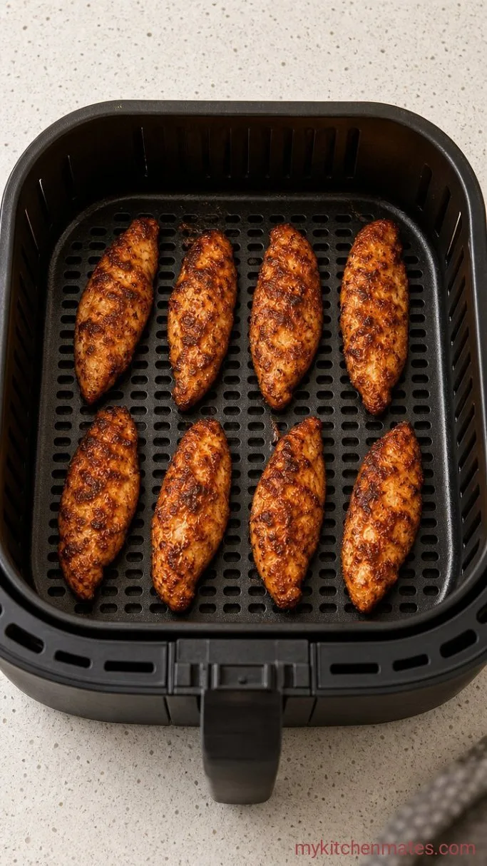 Juicy Air Fryer Chicken Tenderloin (Done in 15 Minutes) Step 2: Air Fry the Tenderloins