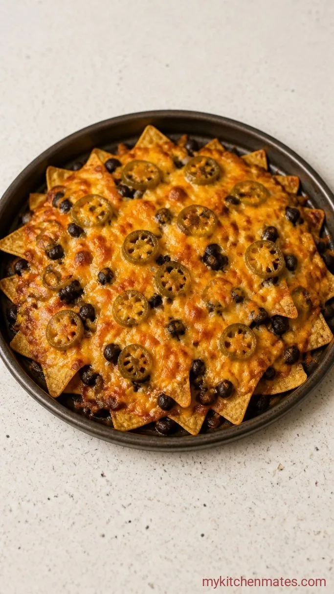 Crispy Air Fryer Nachos in 10 Minutes Step 2: Air Fry Until Bubbly