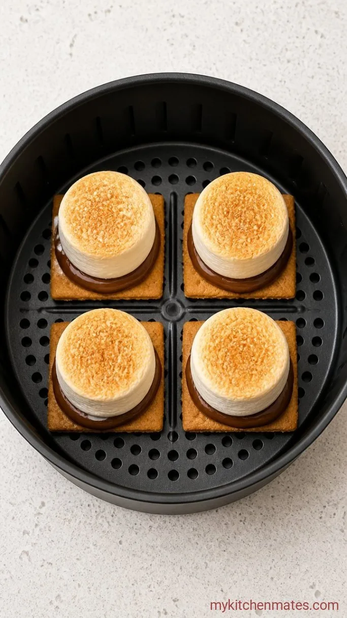 Step 2: Air Fry Until Toasted