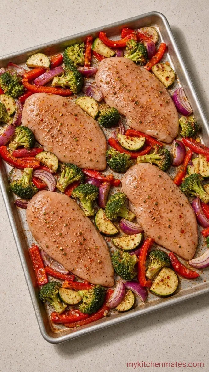 Step 2: Arrange on the Sheet Pan