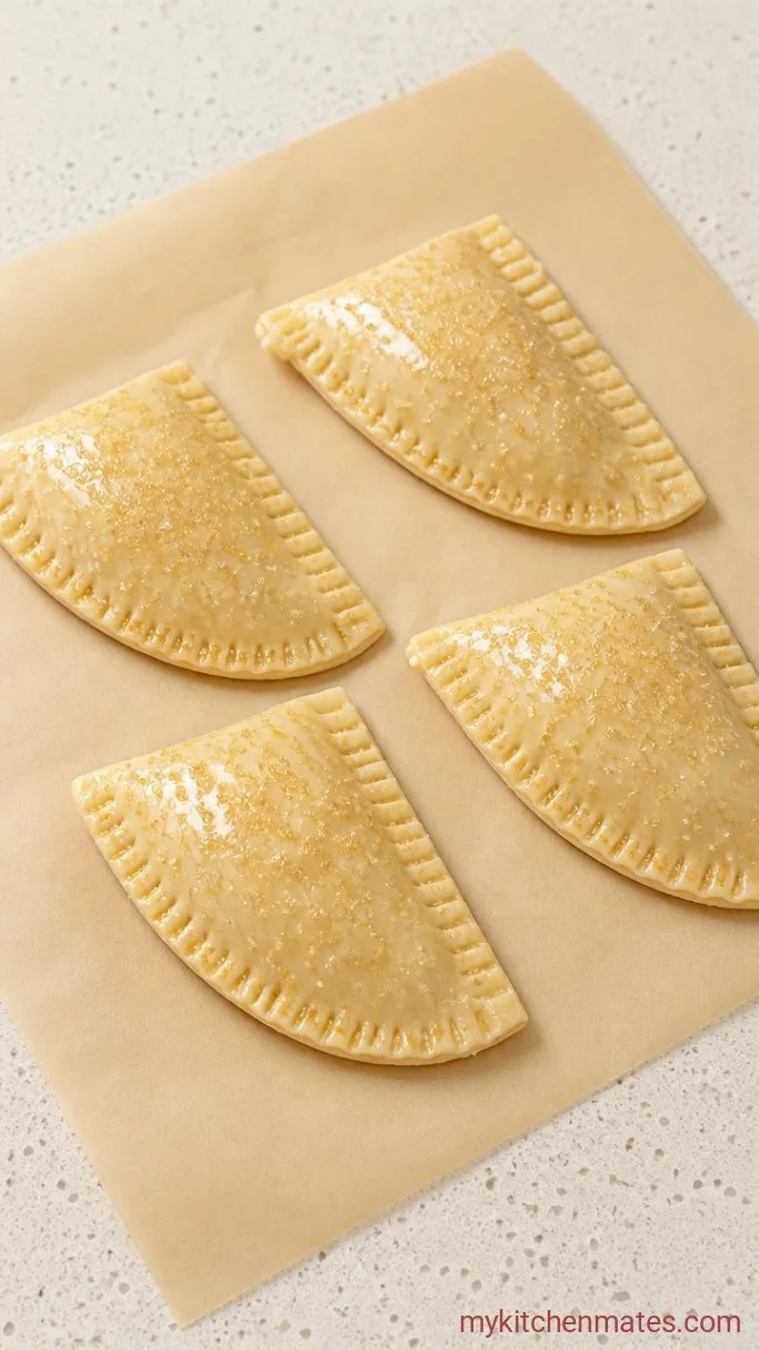 Quick Air Fryer Apple Hand Pies Step 2: Assemble the Hand Pies