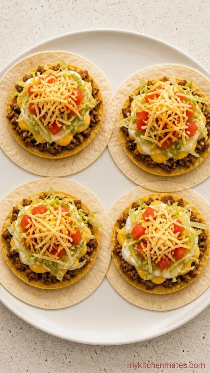 Copycat Crunchwrap Supreme (Better Than Taco Bell) Step 2: Assemble the Layers