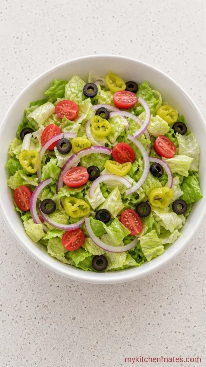 Step 2: Assemble the Salad Base