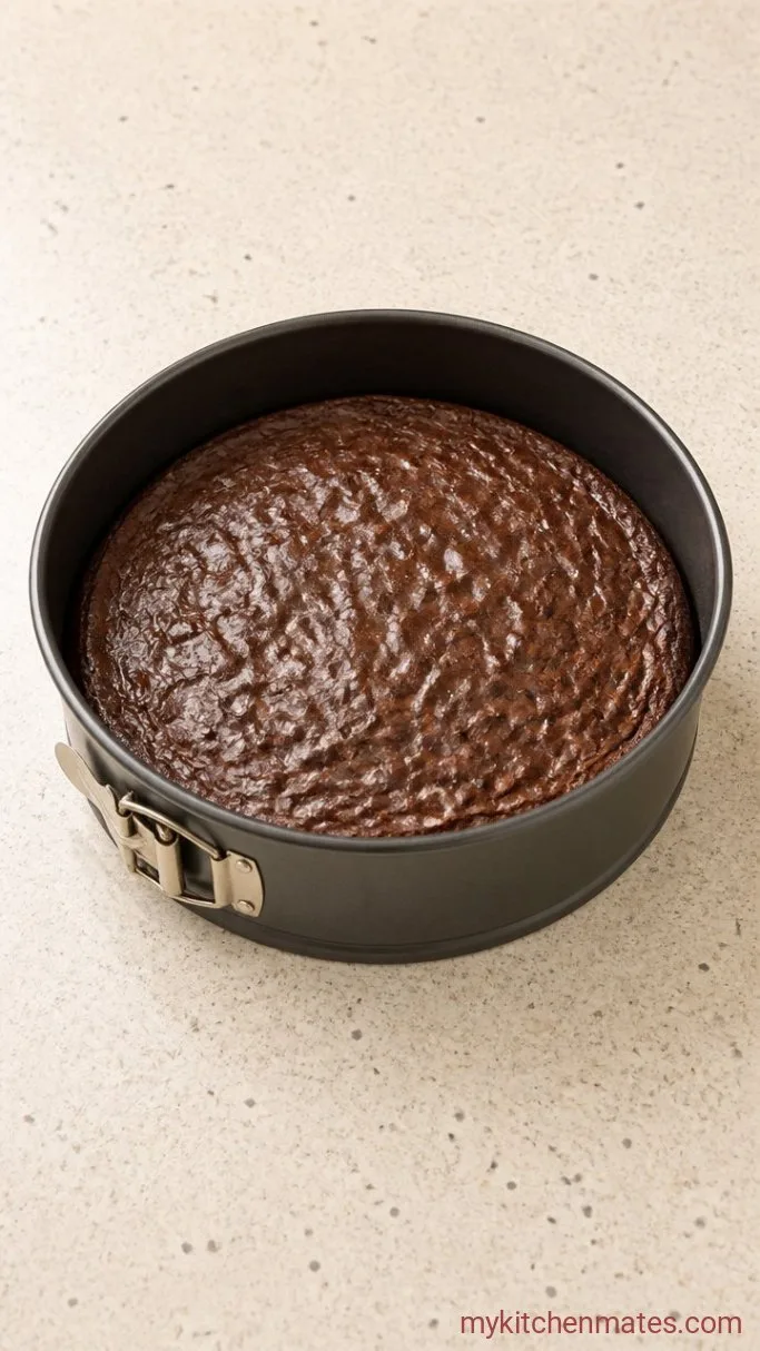 Step 2: Bake the Brownie Base