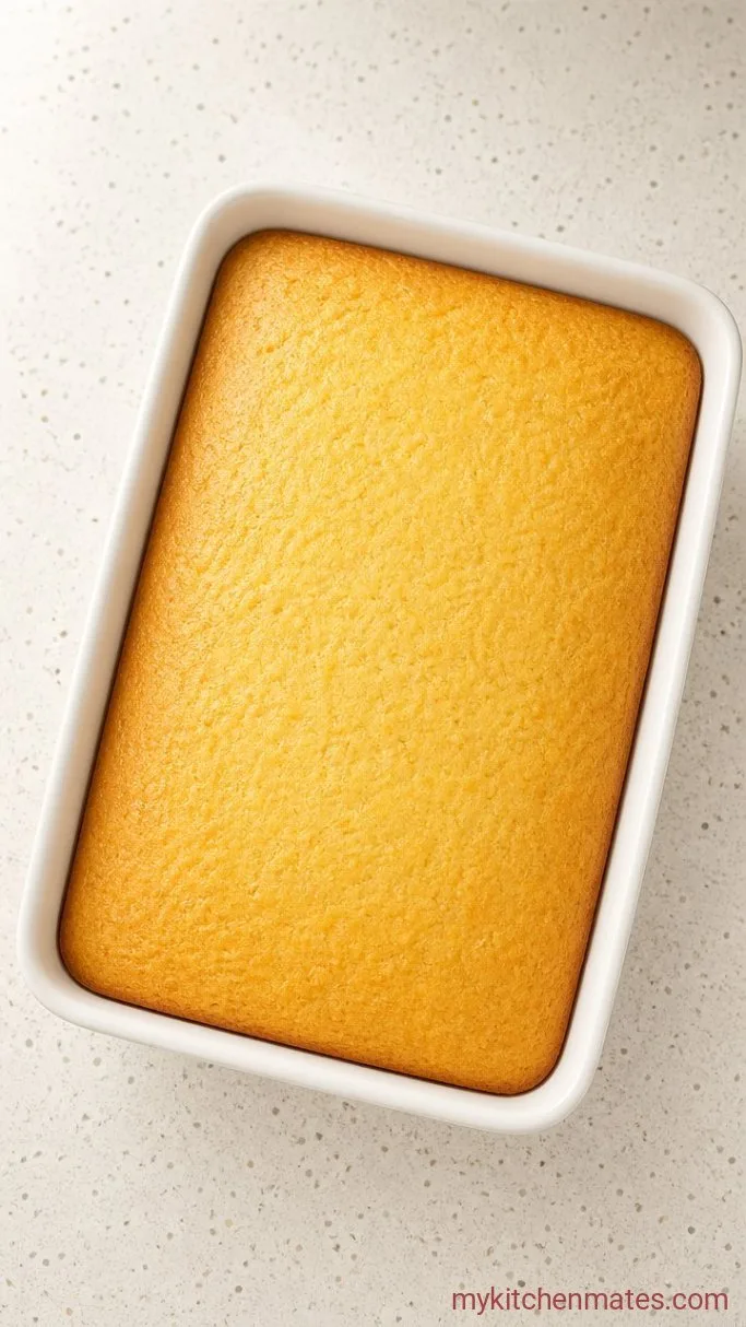 Fluffy 2-Ingredient Soda Cake Step 2: Bake the Cake