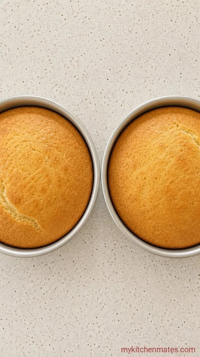 Bow Birthday Cake Step 2: Bake the Layers