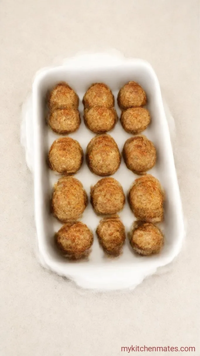 Step 2: Bake the Meatballs