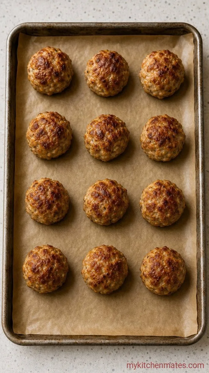 Step 2: Bake the Meatballs