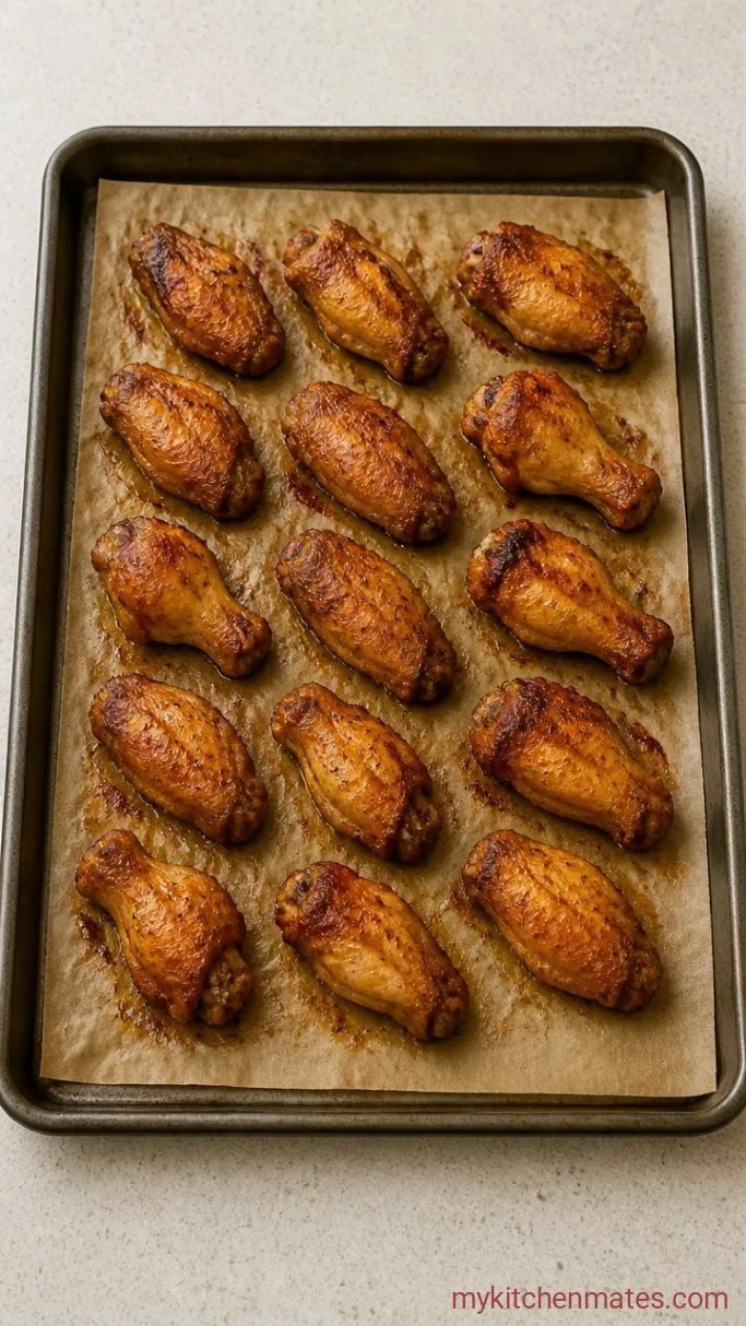 Step 2: Bake the Wings Until Golden