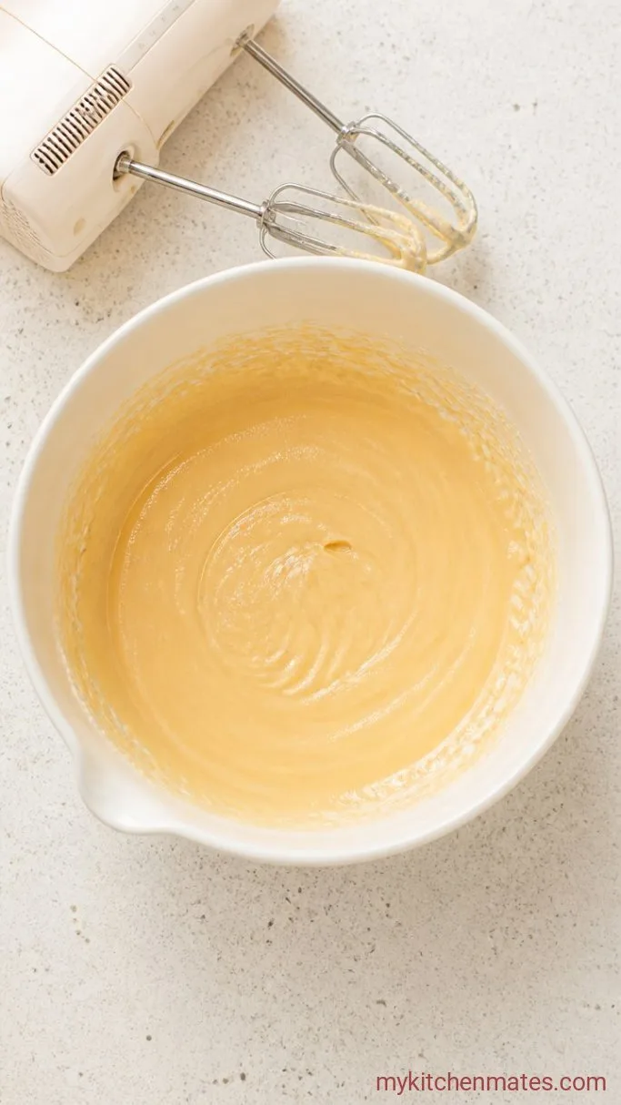 Buttery Winter Sugar Cookies (That Hold Their Shape) Step 2: Beat in the Egg and Extracts