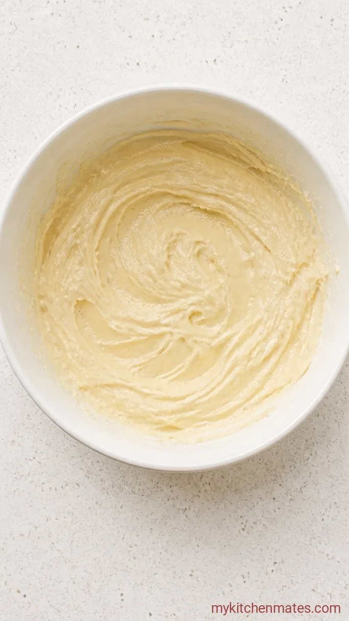 Step 2: Beat in the Egg and Extracts