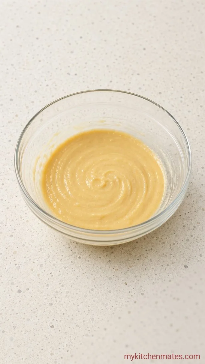 Step 2: Beat in the Egg and Flavorings