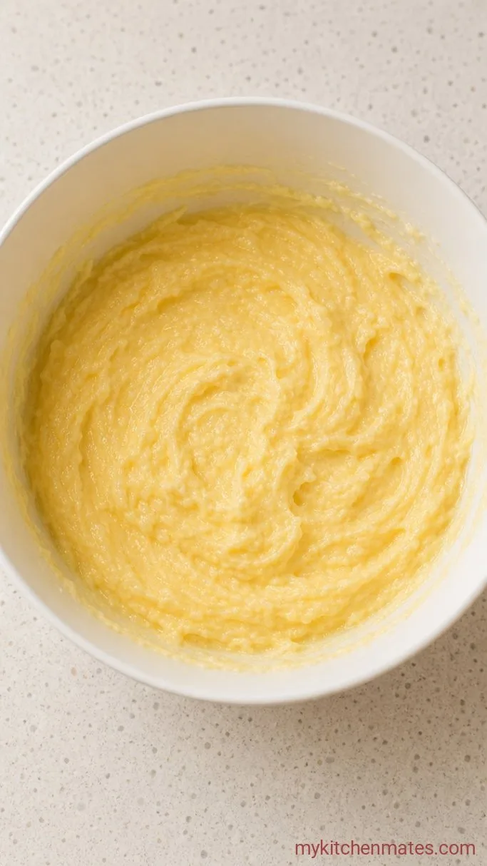 Step 2: Beat in the Egg and Vanilla