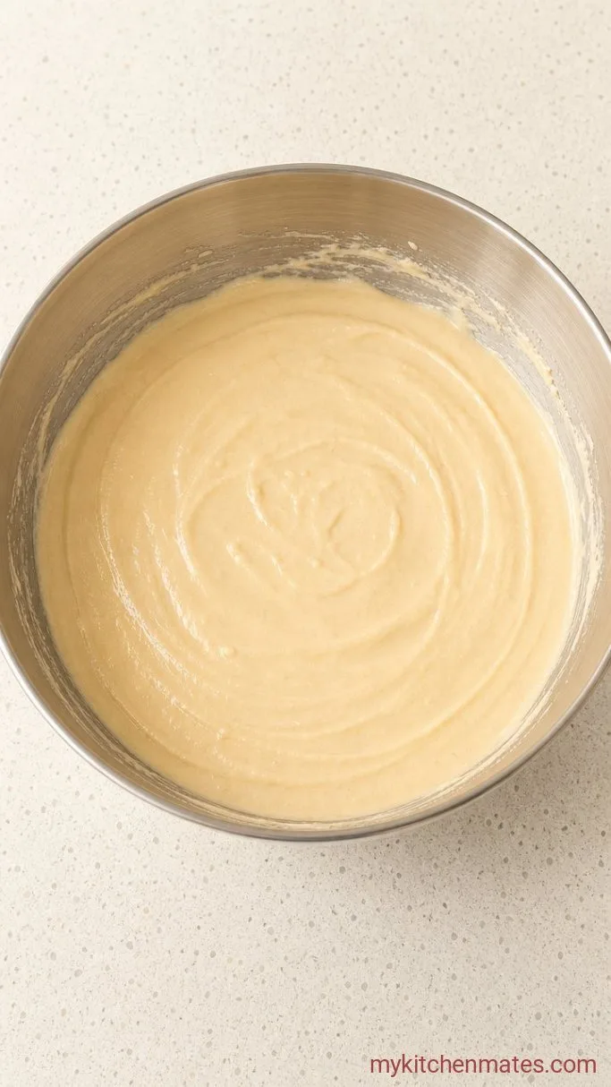 Step 2: Beat in the Egg and Vanilla