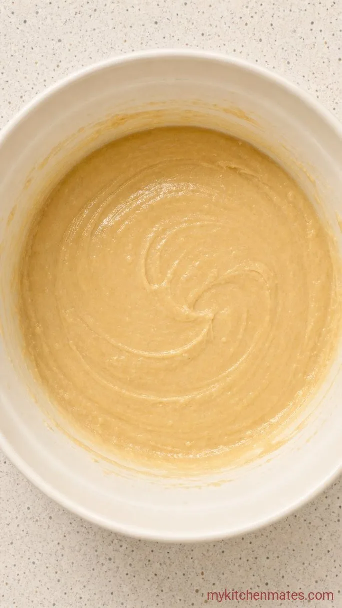 Step 2: Beat in the Egg and Vanilla