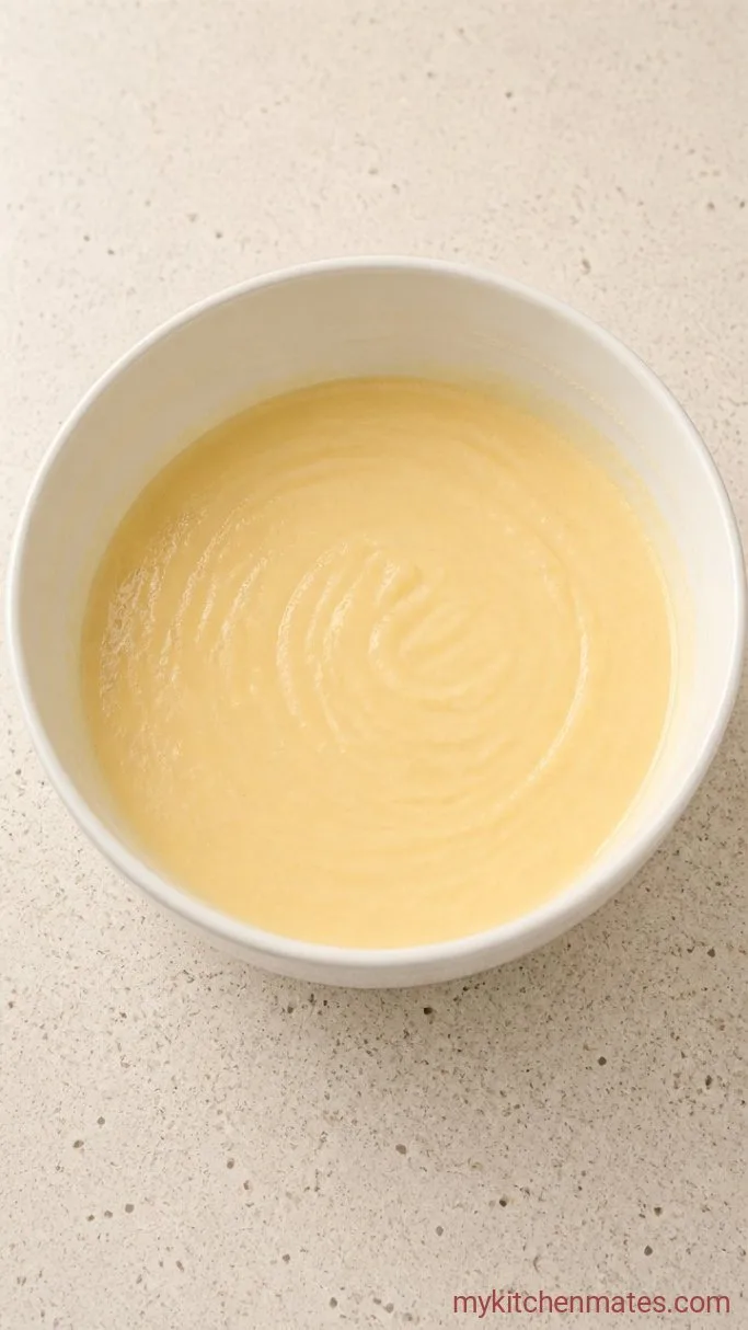 Step 2: Beat in the Eggs and Extracts