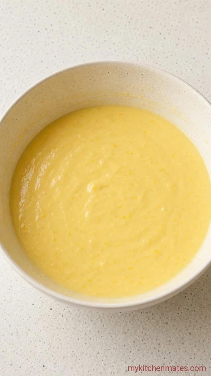 Step 2: Beat in the Eggs and Wet Ingredients