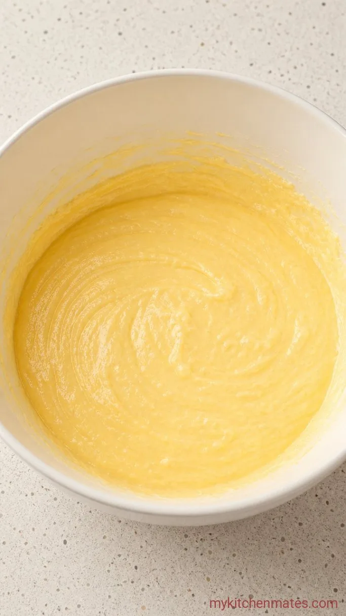 Step 2: Beat in the Eggs