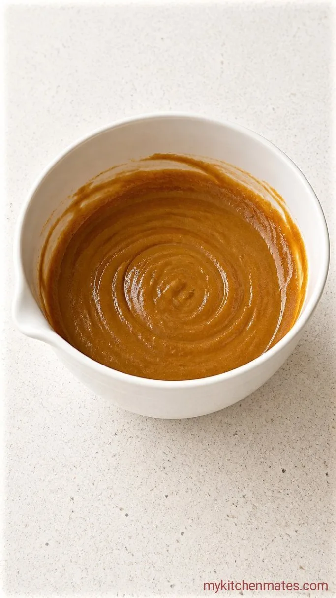 Soft and Chewy Ginger Molasses Cookies with Crackly Tops Step 2: Beat in the Molasses and Egg