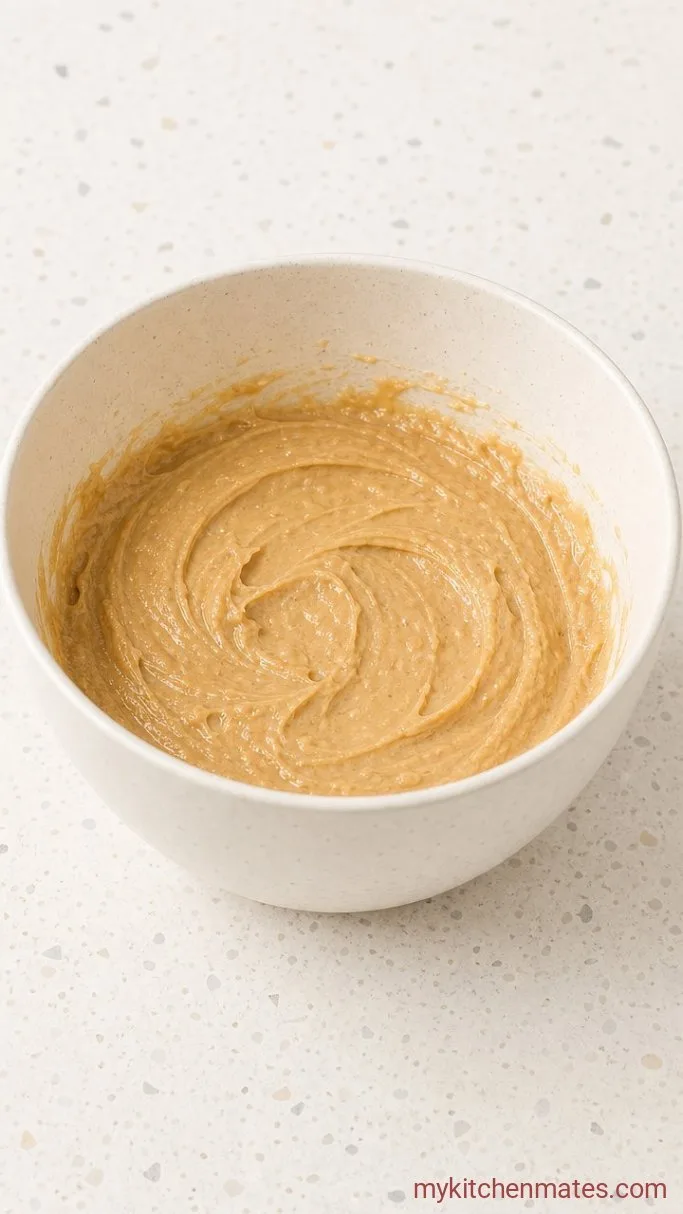 Step 2: Beat in the Peanut Butter and Egg