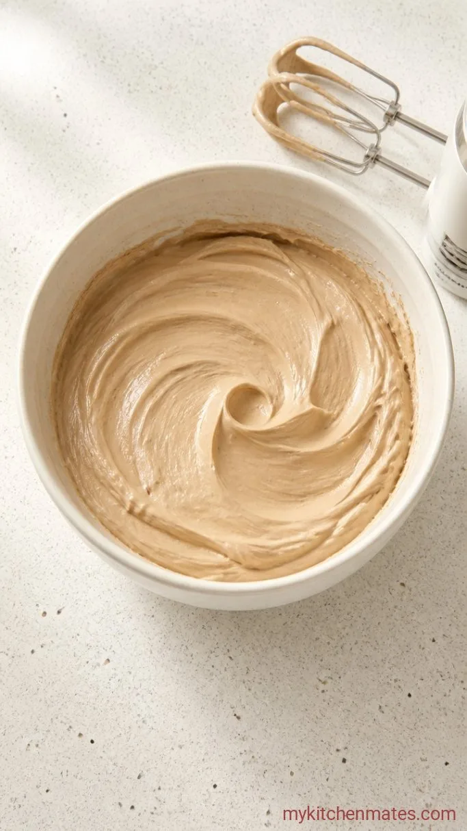 Step 2: Beat in the Powdered Sugar