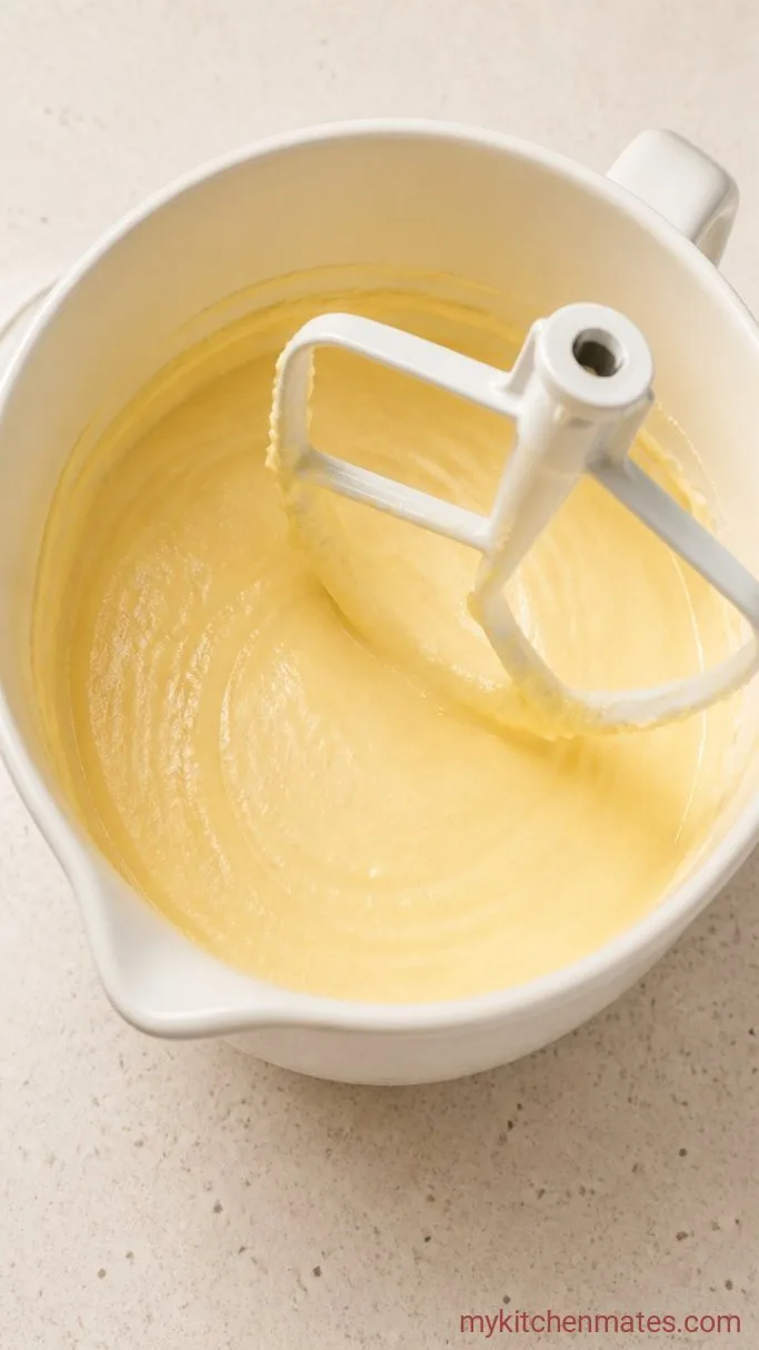 Step 2: Beat in the Wet Ingredients
