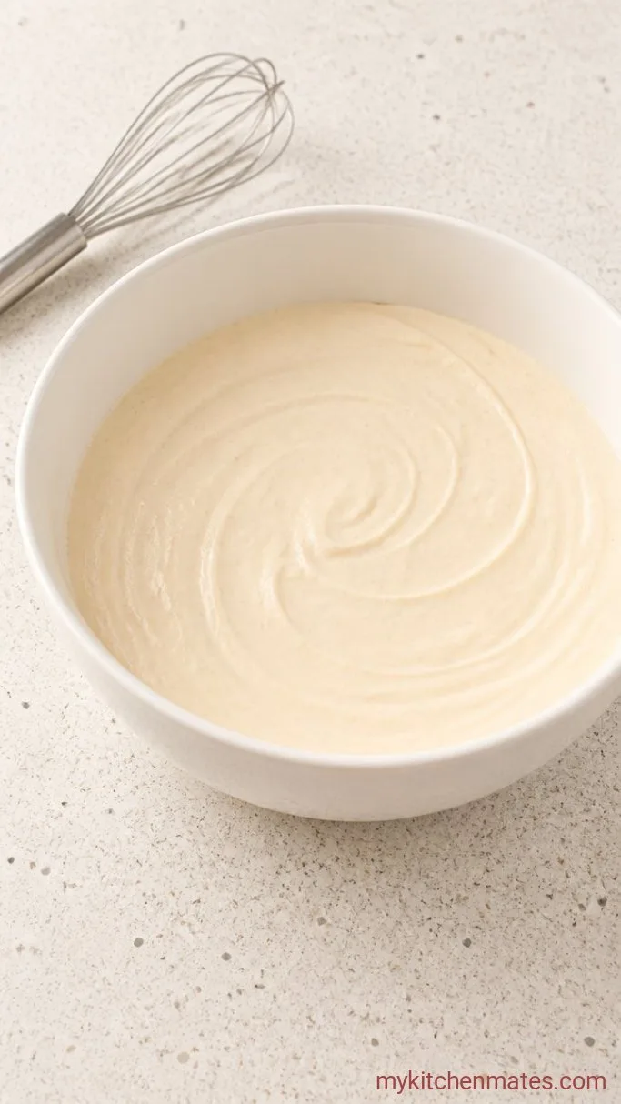 Apple Pie Cheesecake with Cinnamon Swirl Step 2: Beat the Cheesecake Filling