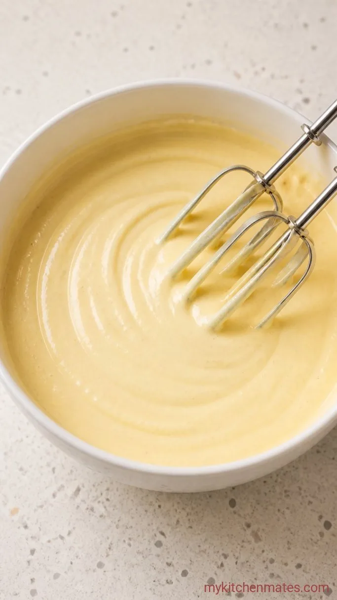 No-Bake Banana Pudding Cheesecake Step 2: Beat the Cheesecake Filling