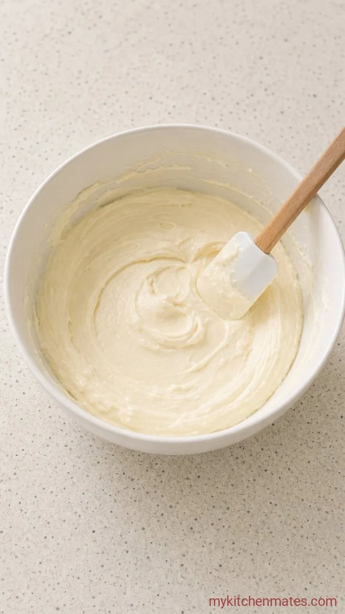 No-Bake Woolworth Cheesecake Recipe Step 2: Beat the Cream Cheese Mixture