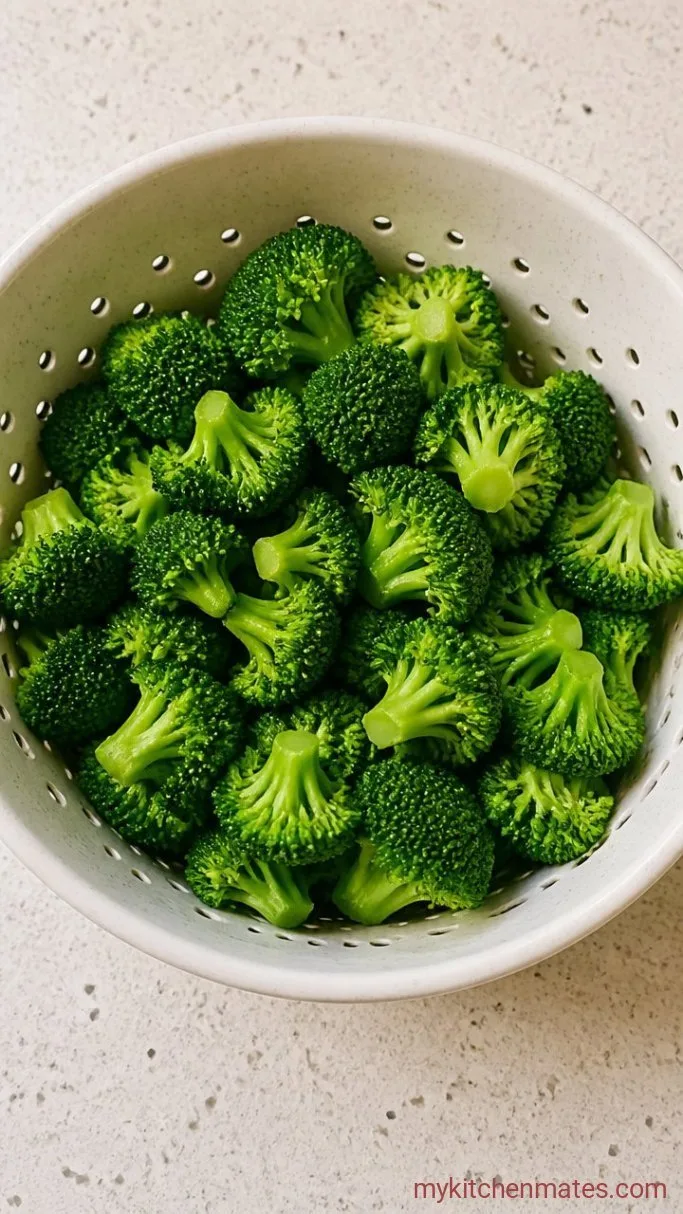 Step 2: Blanch the Broccoli