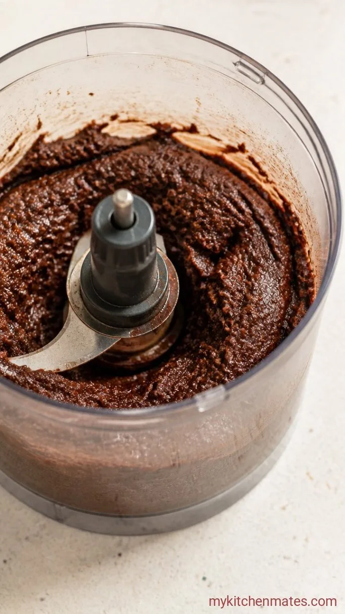 Step 2: Blend in the Dates and Cocoa