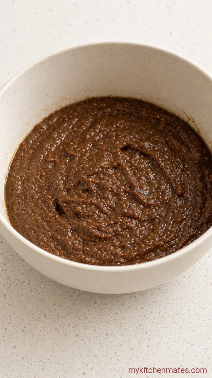 Step 2: Blend in the Molasses and Egg