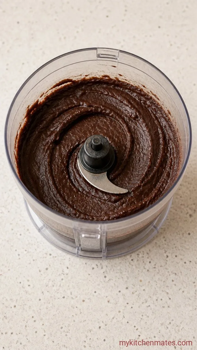 5-Ingredient No-Bake Vegan Protein Balls Step 2: Blend in the Rest
