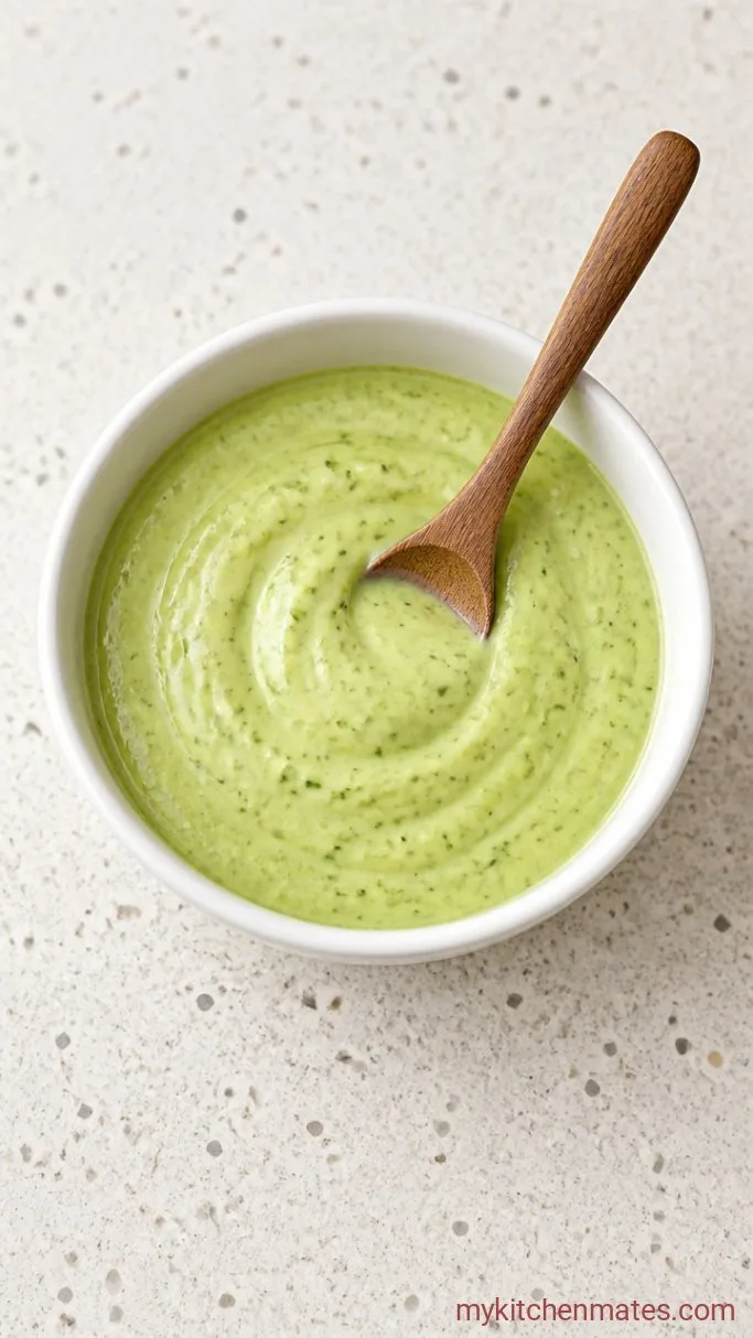 Step 2: Blend the Avocado Dressing