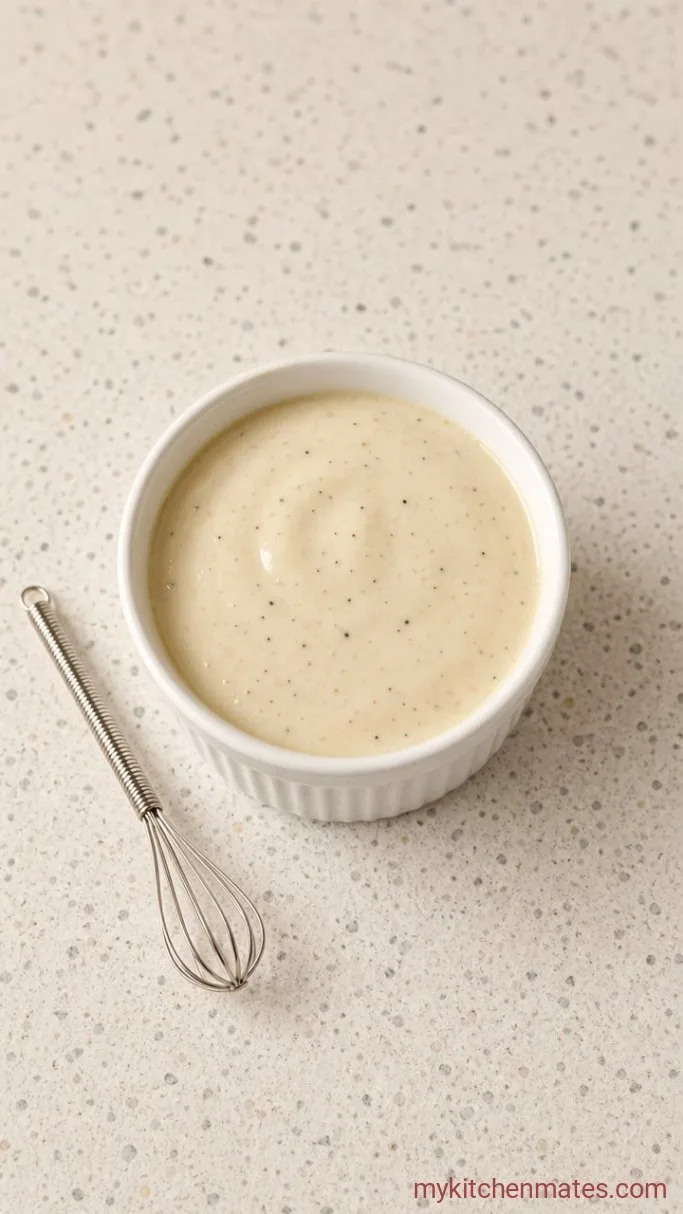 Creamy High-Protein Cottage Cheese Pasta Salad Step 2: Blend the Creamy Dressing