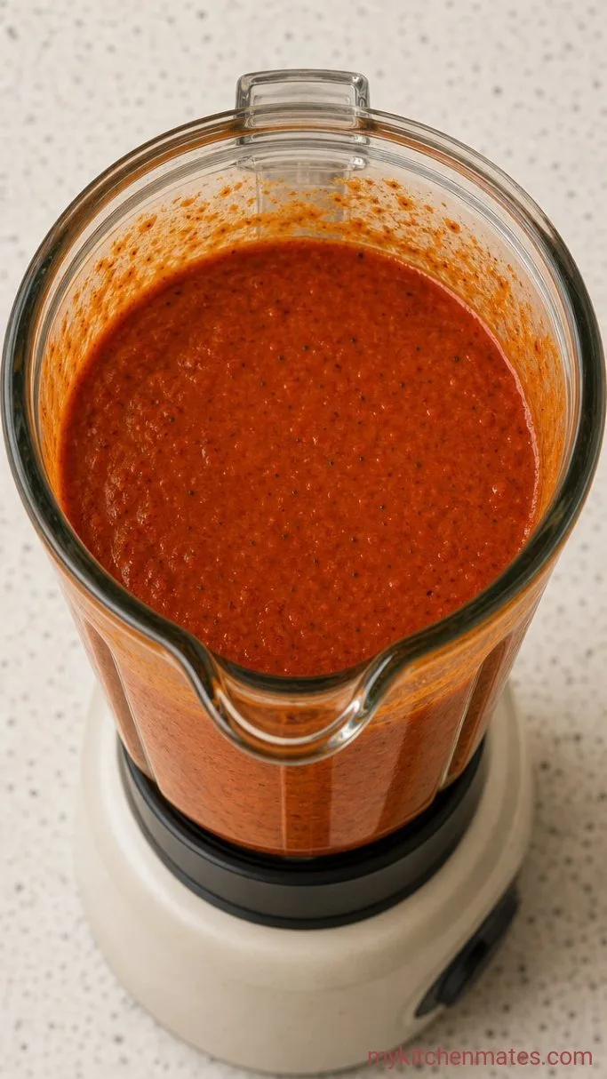 Smoky Chicken Tinga Tacos Step 2: Blend the Sauce
