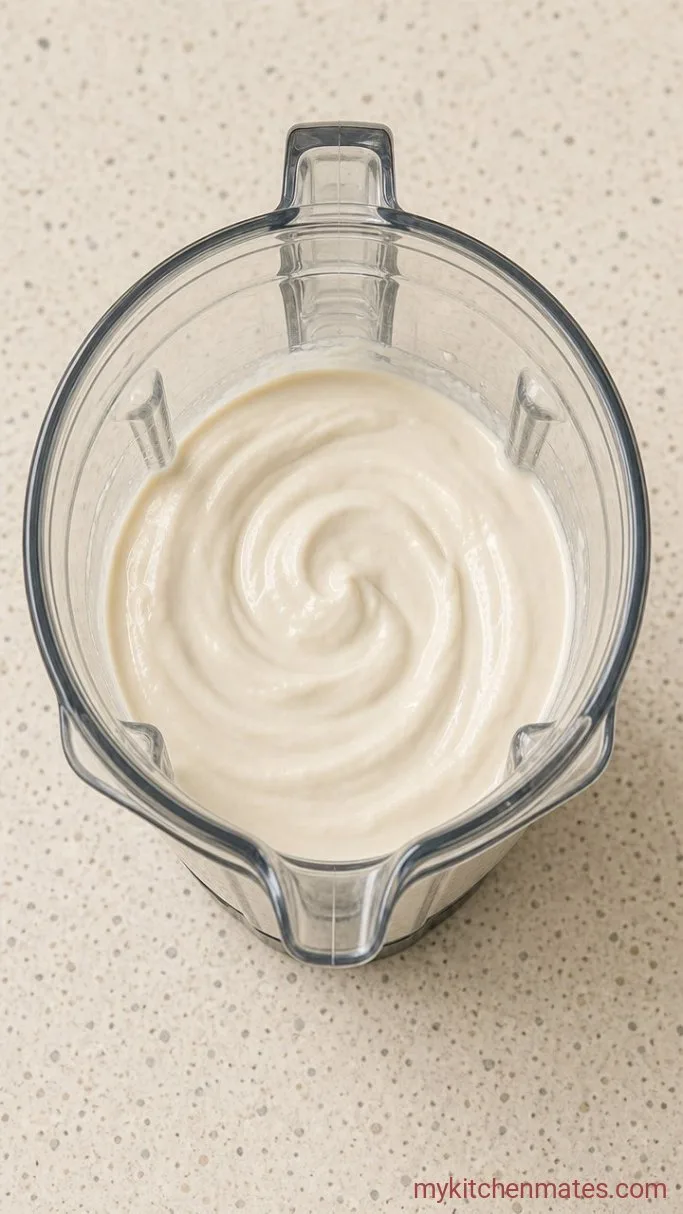Step 2: Blend the Sour Cream