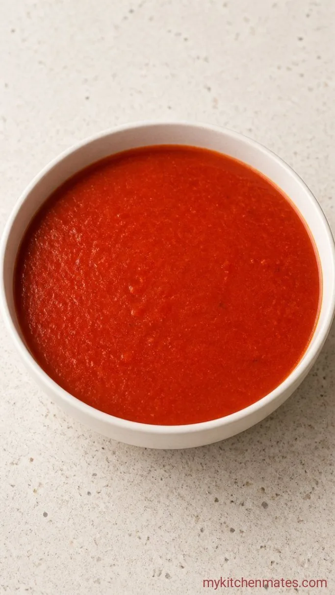 Fluffy Restaurant-Style Mexican Rice Step 2: Blend the Tomato Base